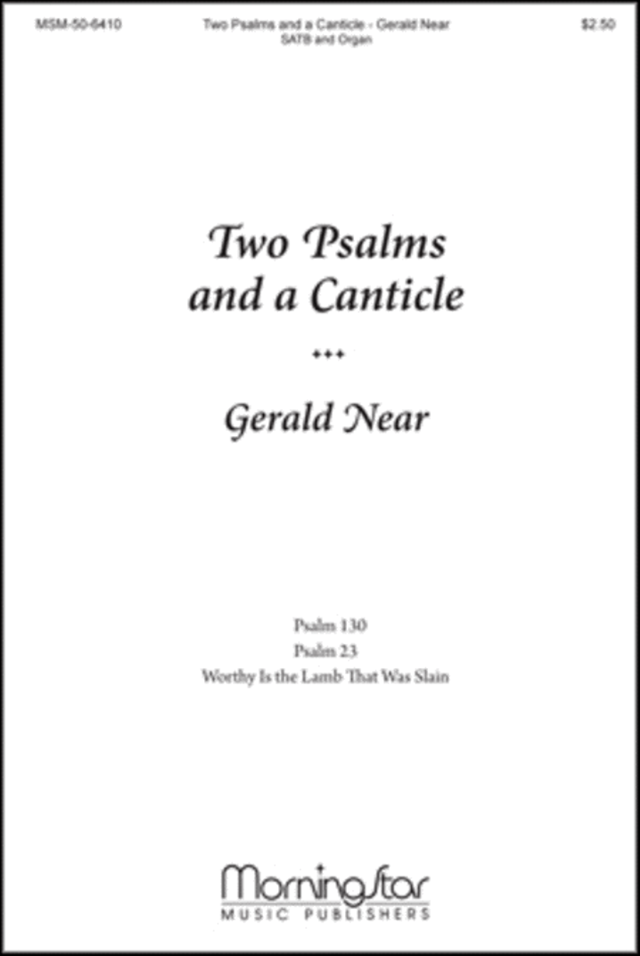 Two Psalms and a Canticle 4-Part scores gallery preview page 1