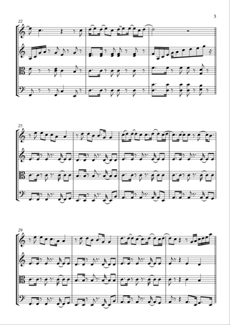Rather Be Small Ensemble scores gallery preview page 3