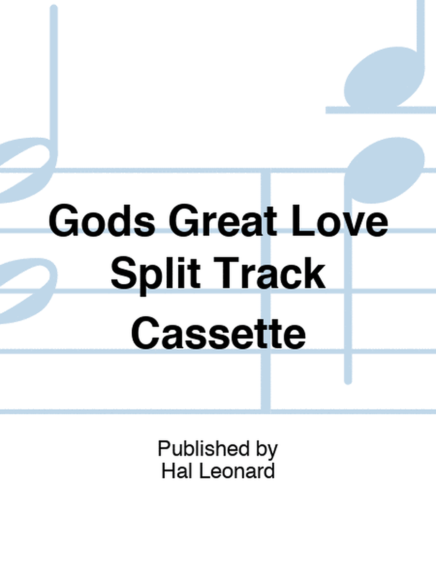 Gods Great Love Split Track Cassette