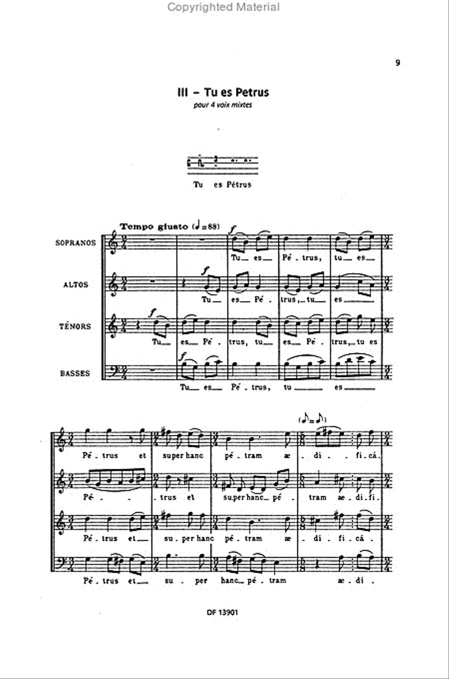 20th Century Sacred Music A Cappella scores gallery preview page 4