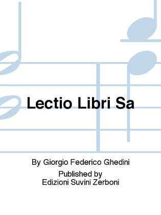 Lectio Libri Sa