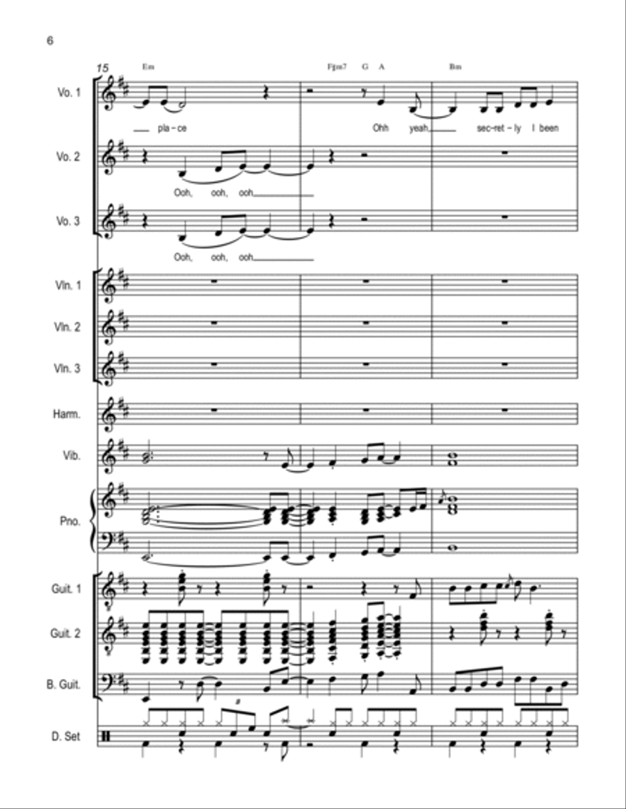 The Hunter Gets Captured By The Game Choir scores gallery preview page 6