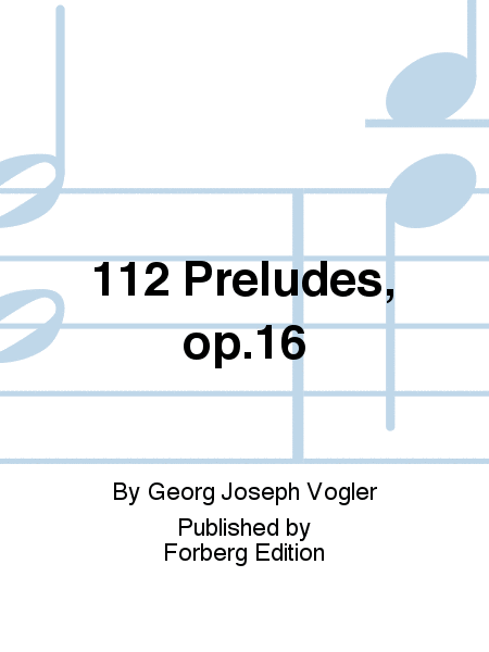 112 Preludes, op.16