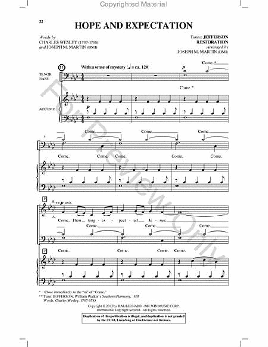 Appalachian Winter Choir scores gallery preview page 21