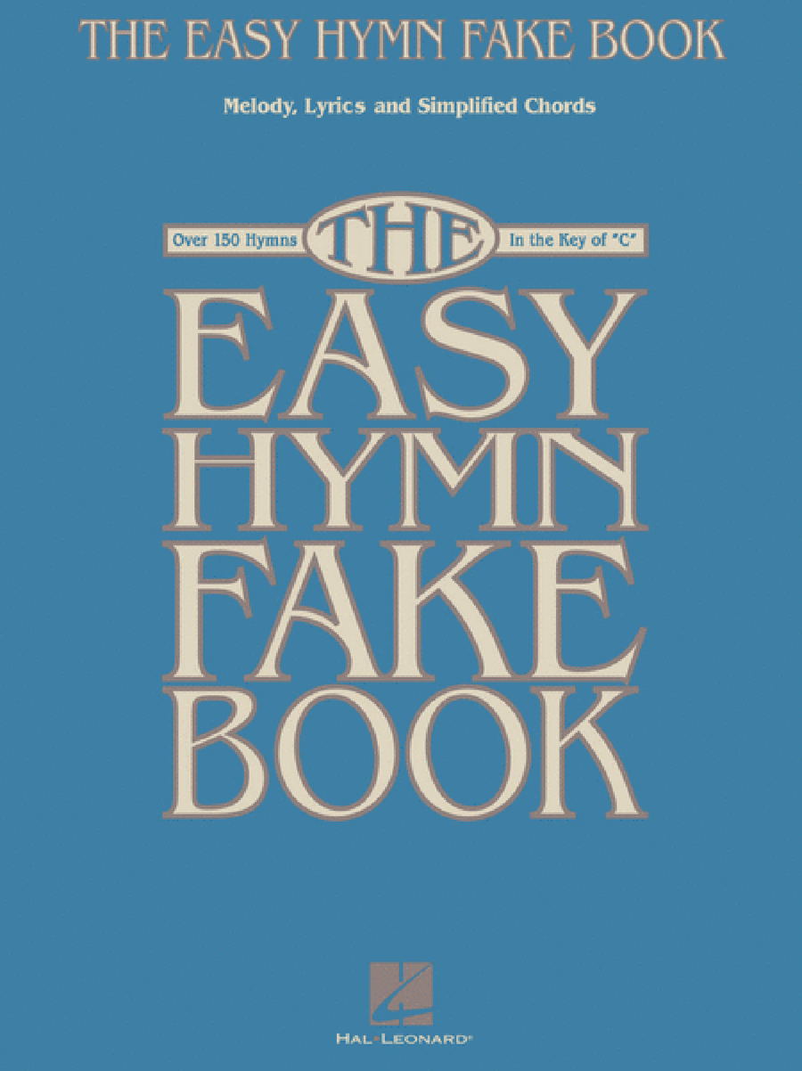 The Easy Hymn Fake Book Piano scores gallery preview page 1