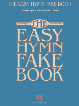 Book cover for The Easy Hymn Fake Book