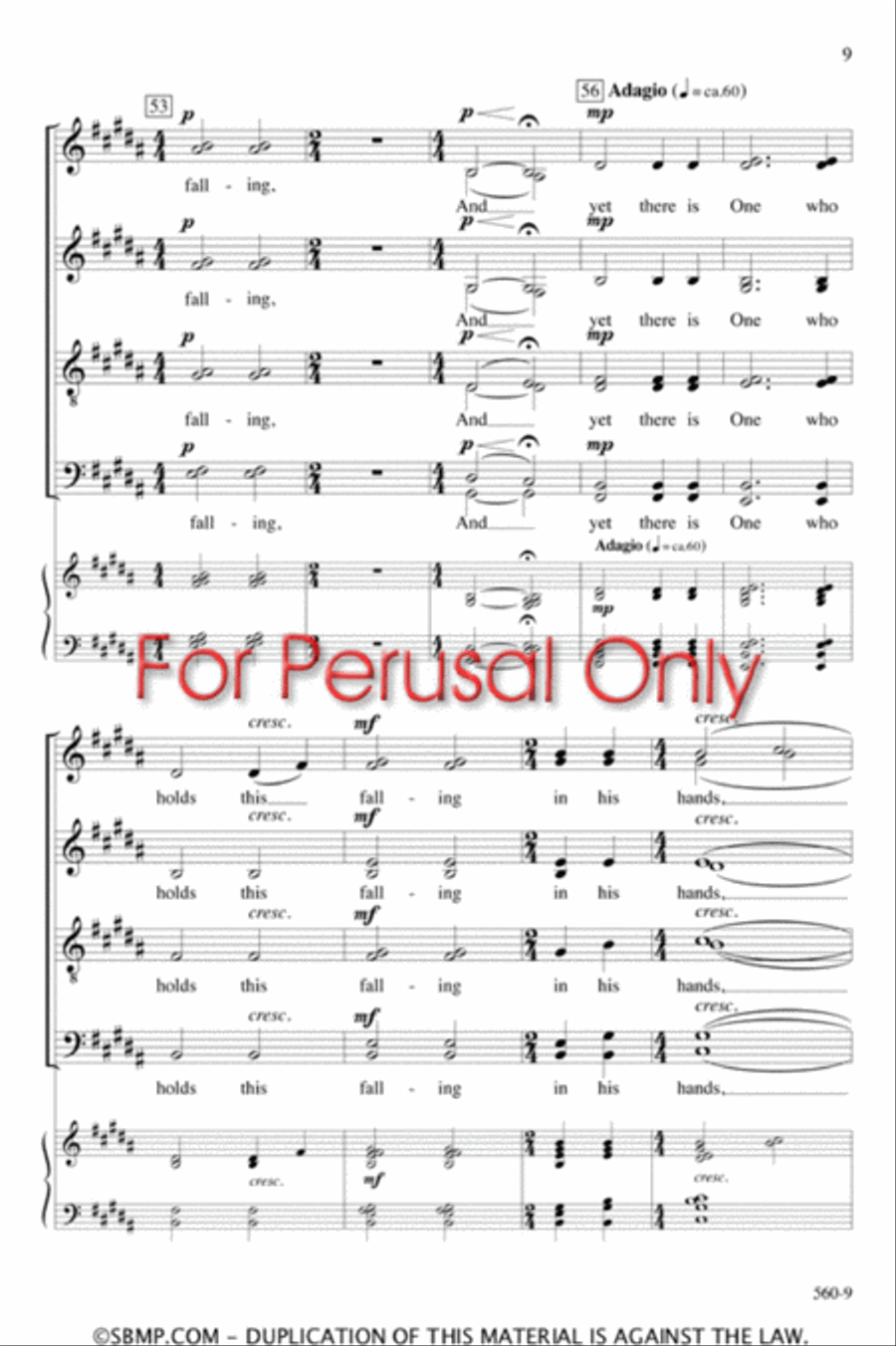 Autumn - SATB divisi Octavo Divisi scores gallery preview page 8