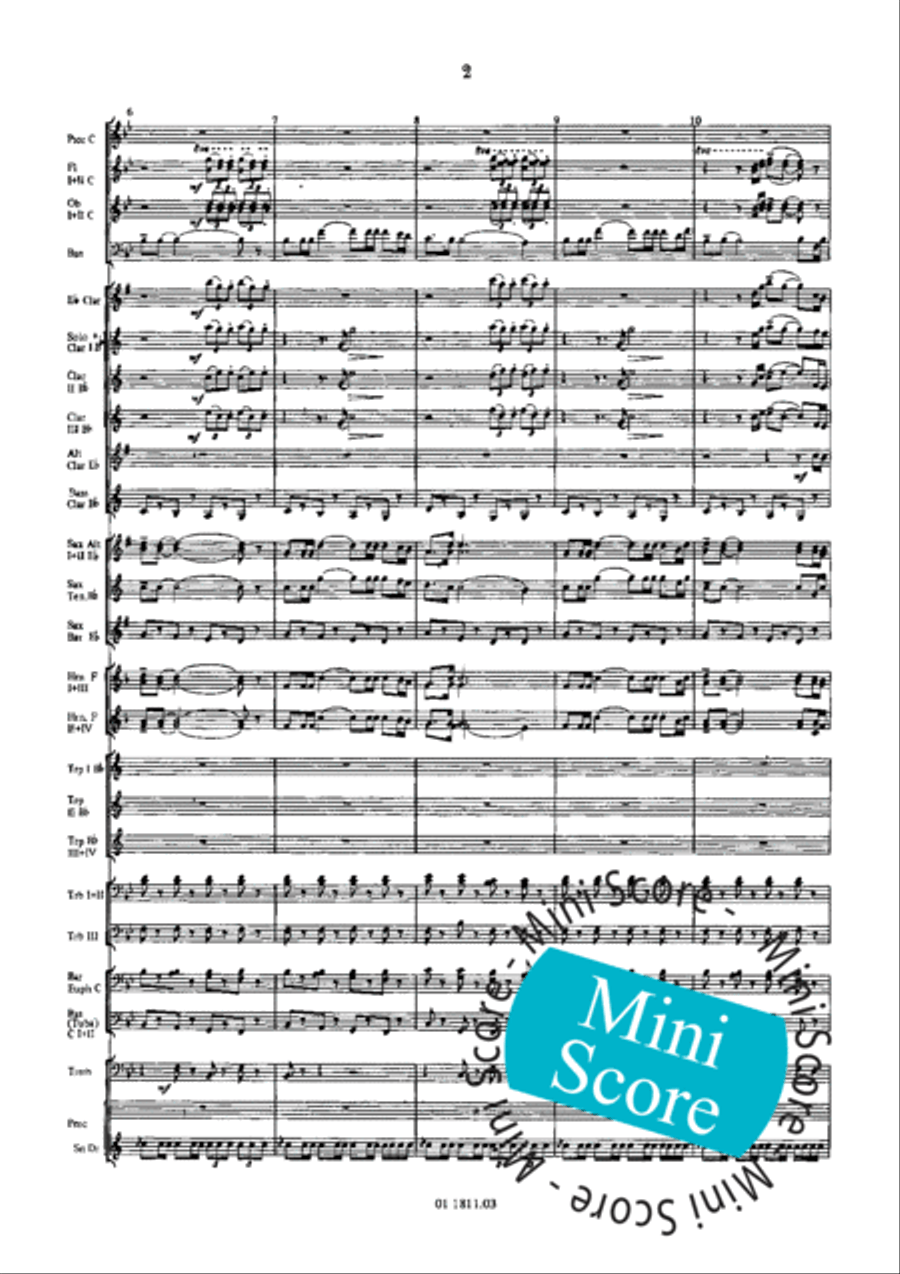 March to Mars March to Mars Concert Band scores gallery preview page 6