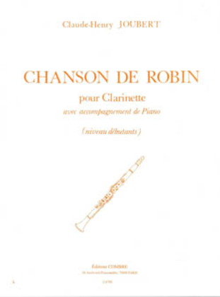 Book cover for Chanson de Robin