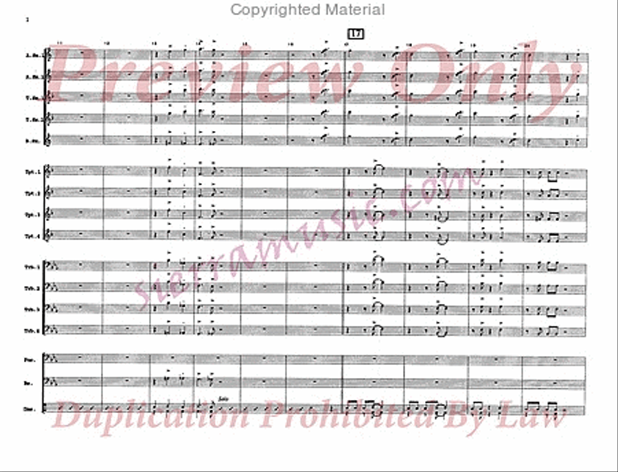 Ol' Man River Big Band scores gallery preview page 3