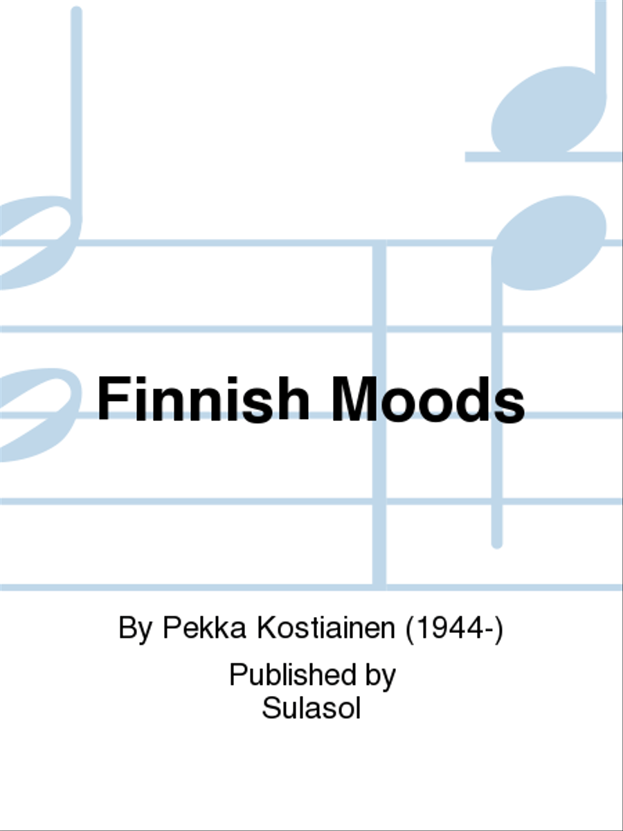 Finnish Moods Flute Solo scores gallery preview page 1