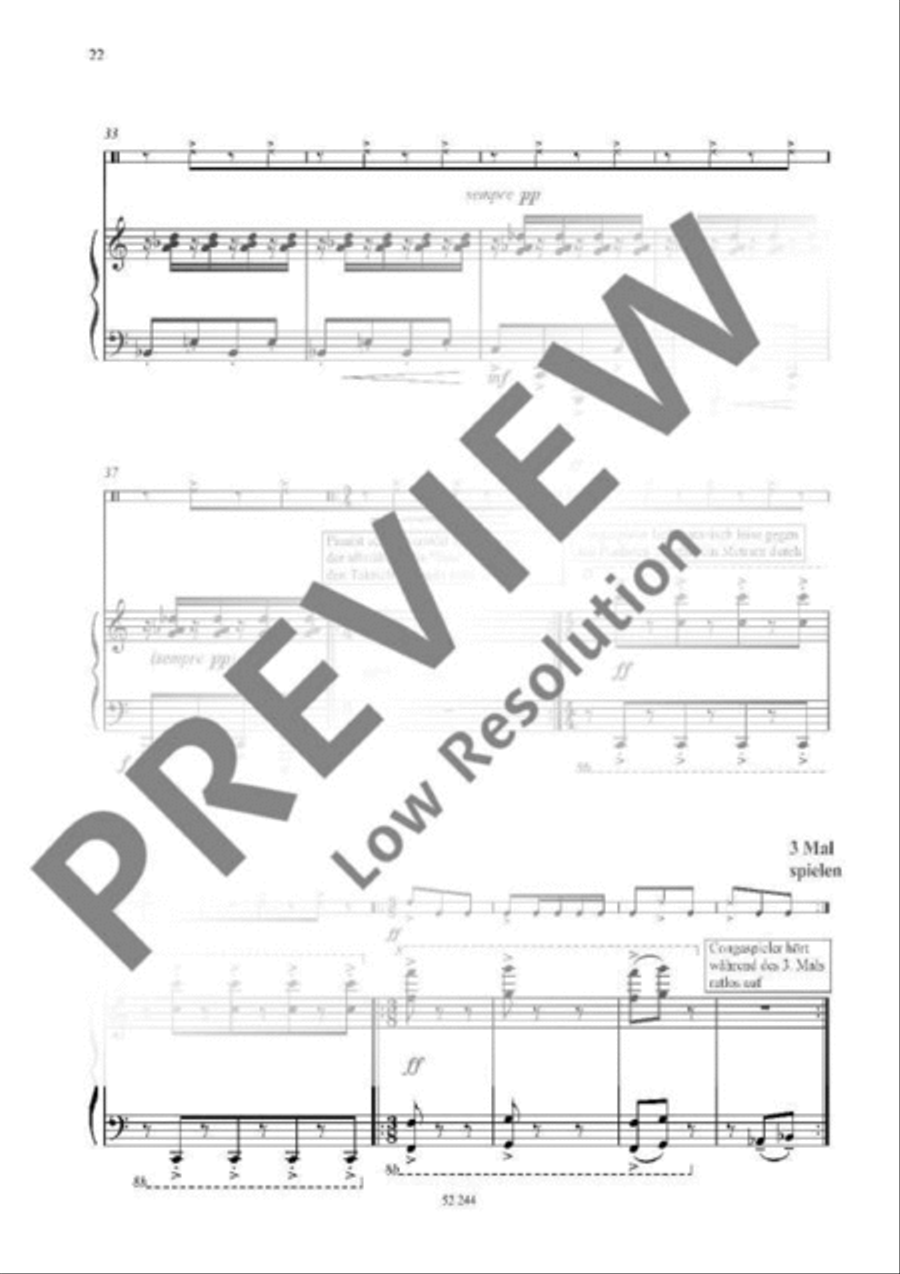 Requiem pour Erik Satie Piano scores gallery preview page 21