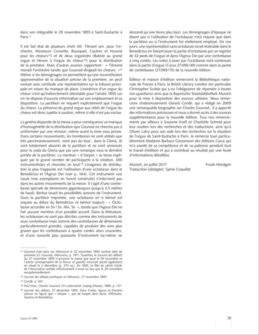 Messe solennelle de sainte Cecile STB scores gallery preview page 10