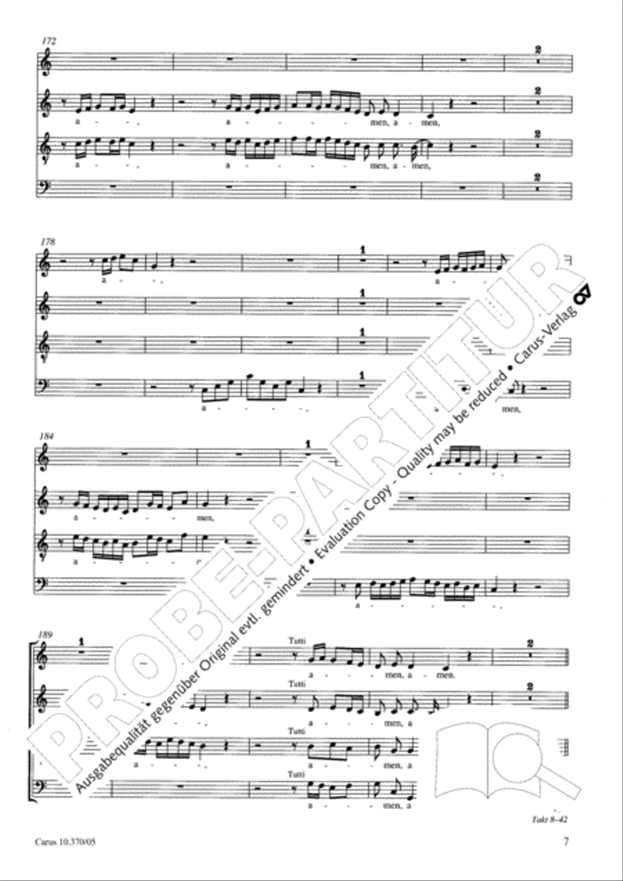 Puer natus est nobis 4-Part scores gallery preview page 8