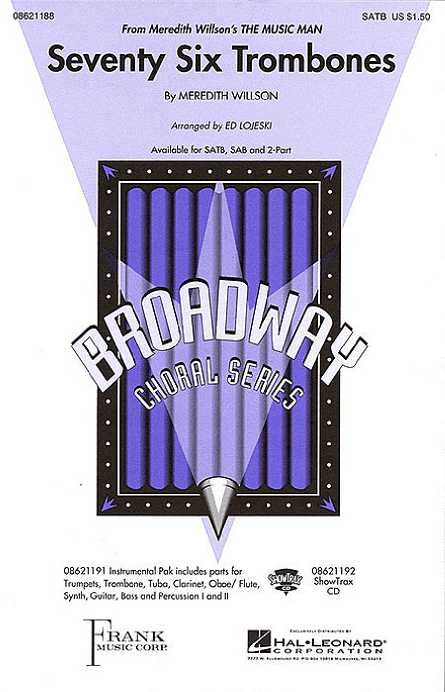 Seventy Six Trombones 2-Part scores gallery preview page 1