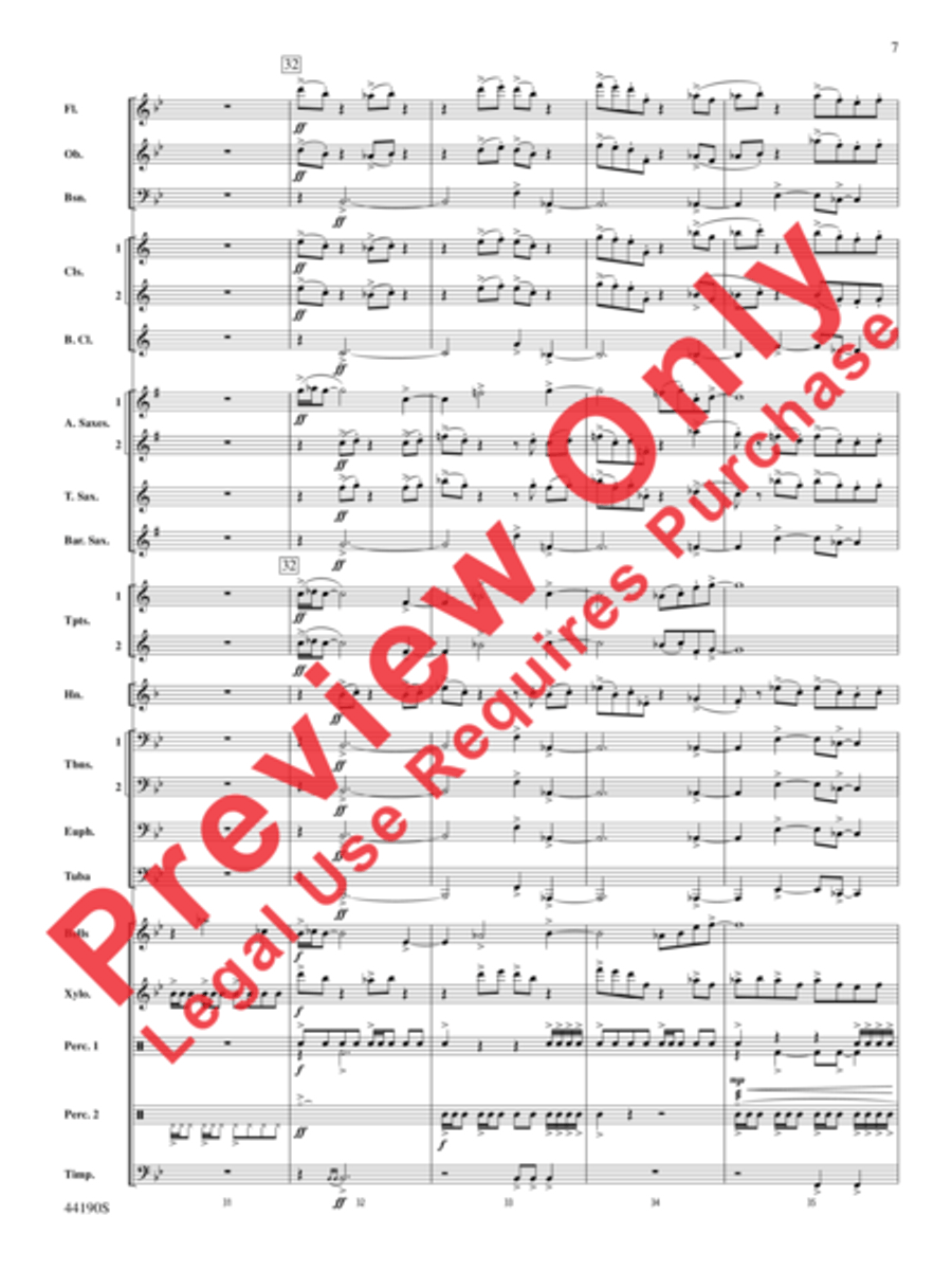 Dynamo Concert Band scores gallery preview page 8