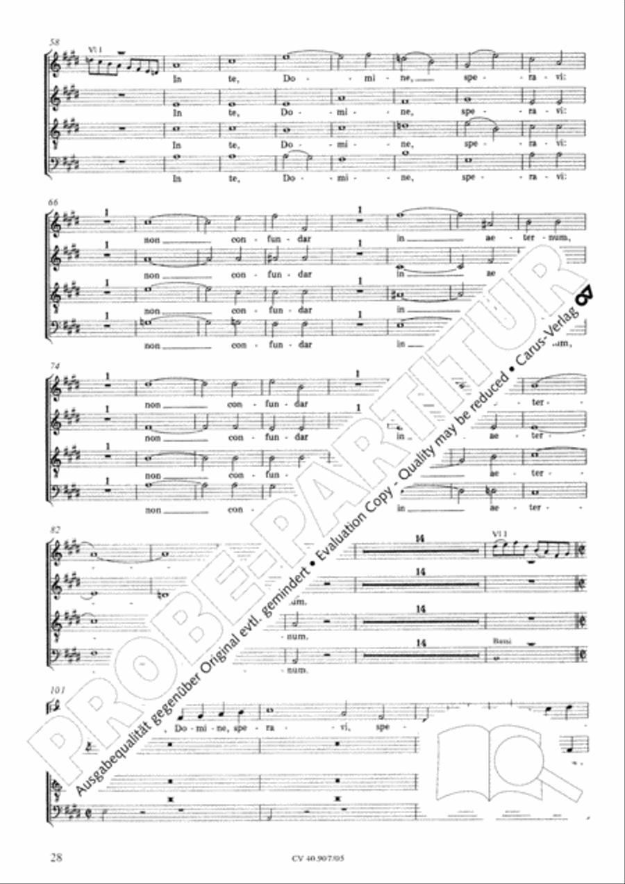 Te Deum 4-Part scores gallery preview page 29