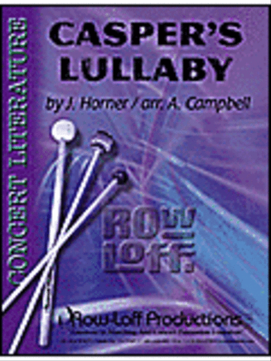 Casper's Lullaby Percussion Ensemble scores gallery preview page 1