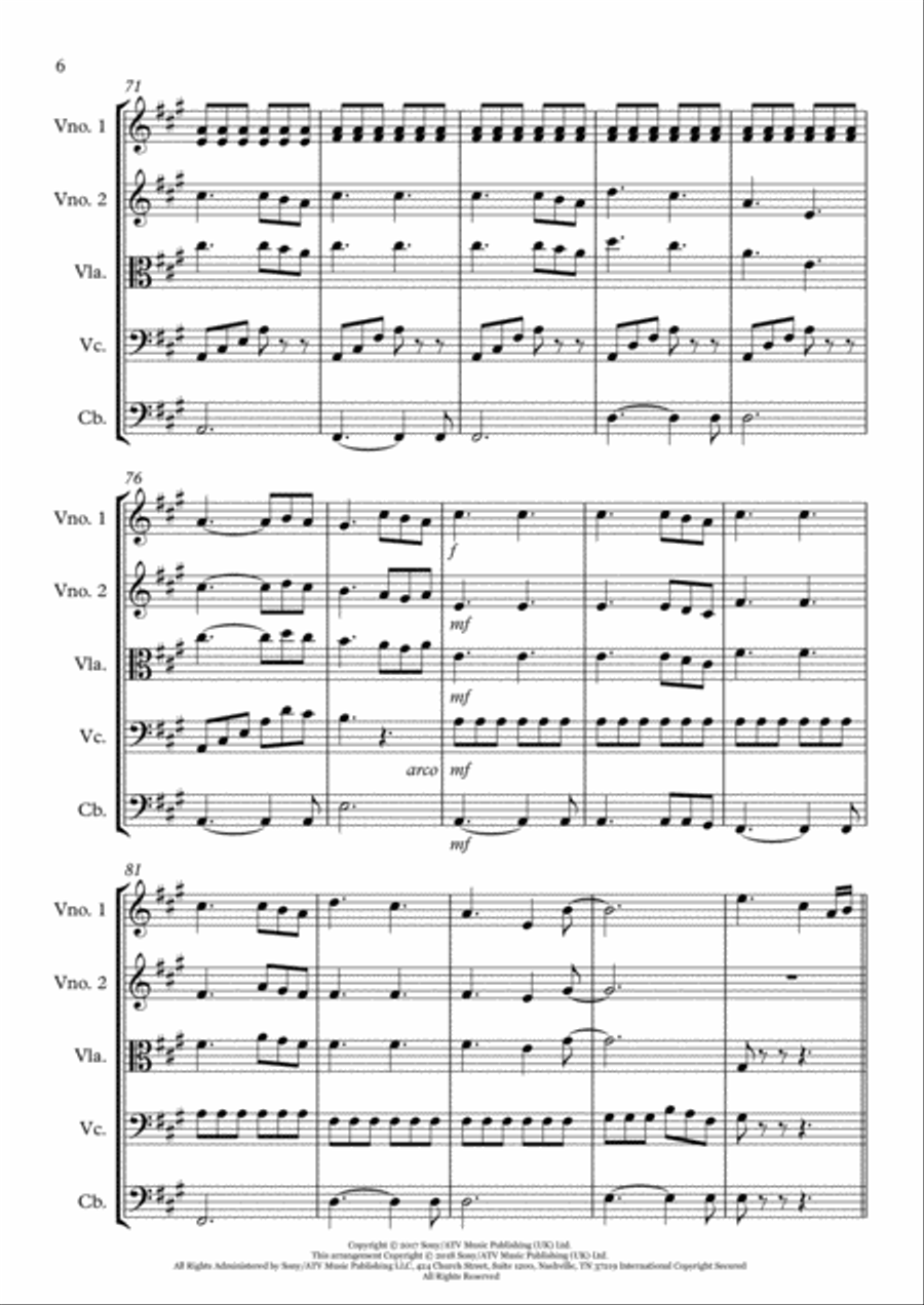 Perfect String Quartet scores gallery preview page 6