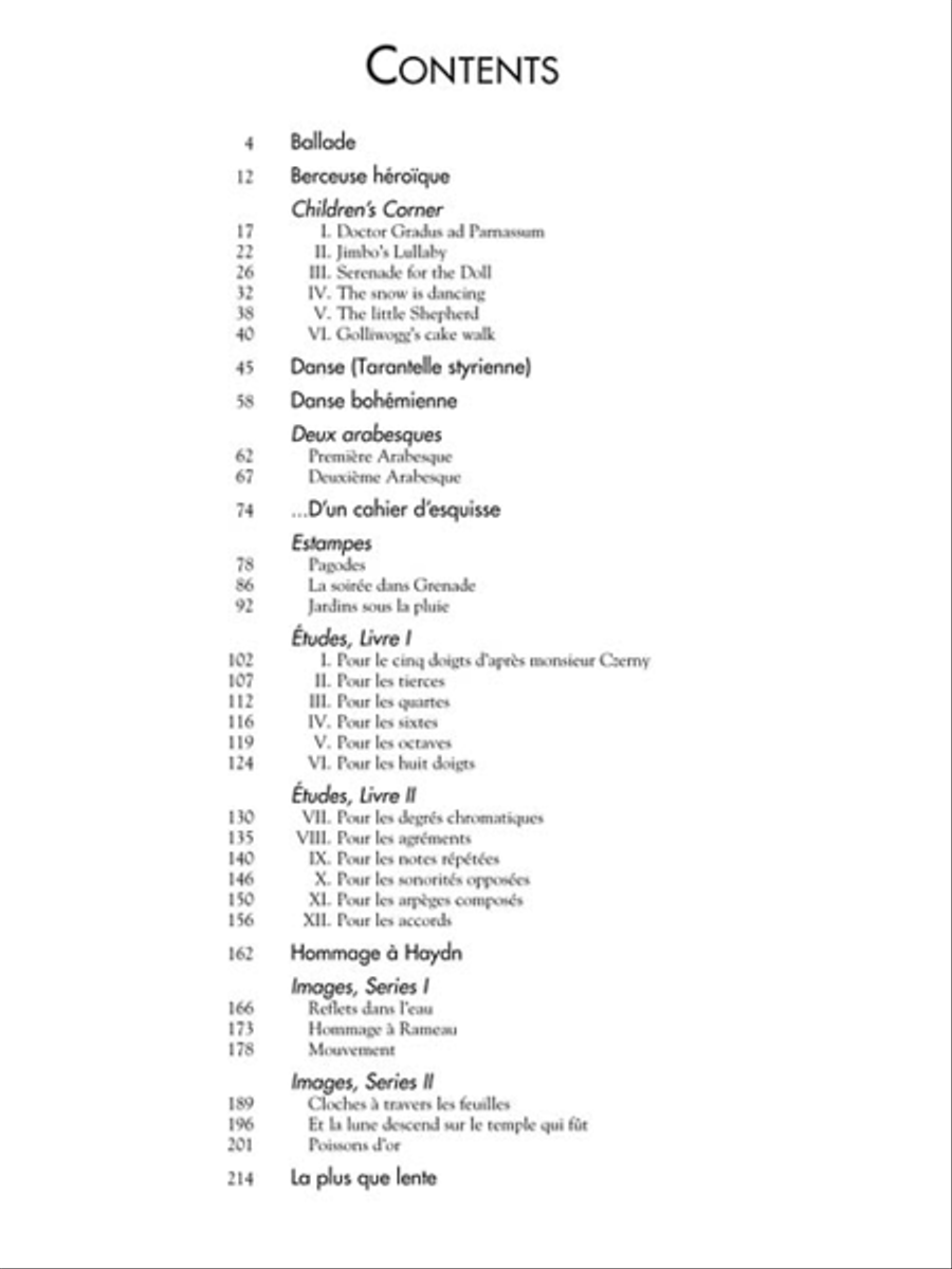 Debussy – The Ultimate Piano Collection Piano Solo scores gallery preview page 2