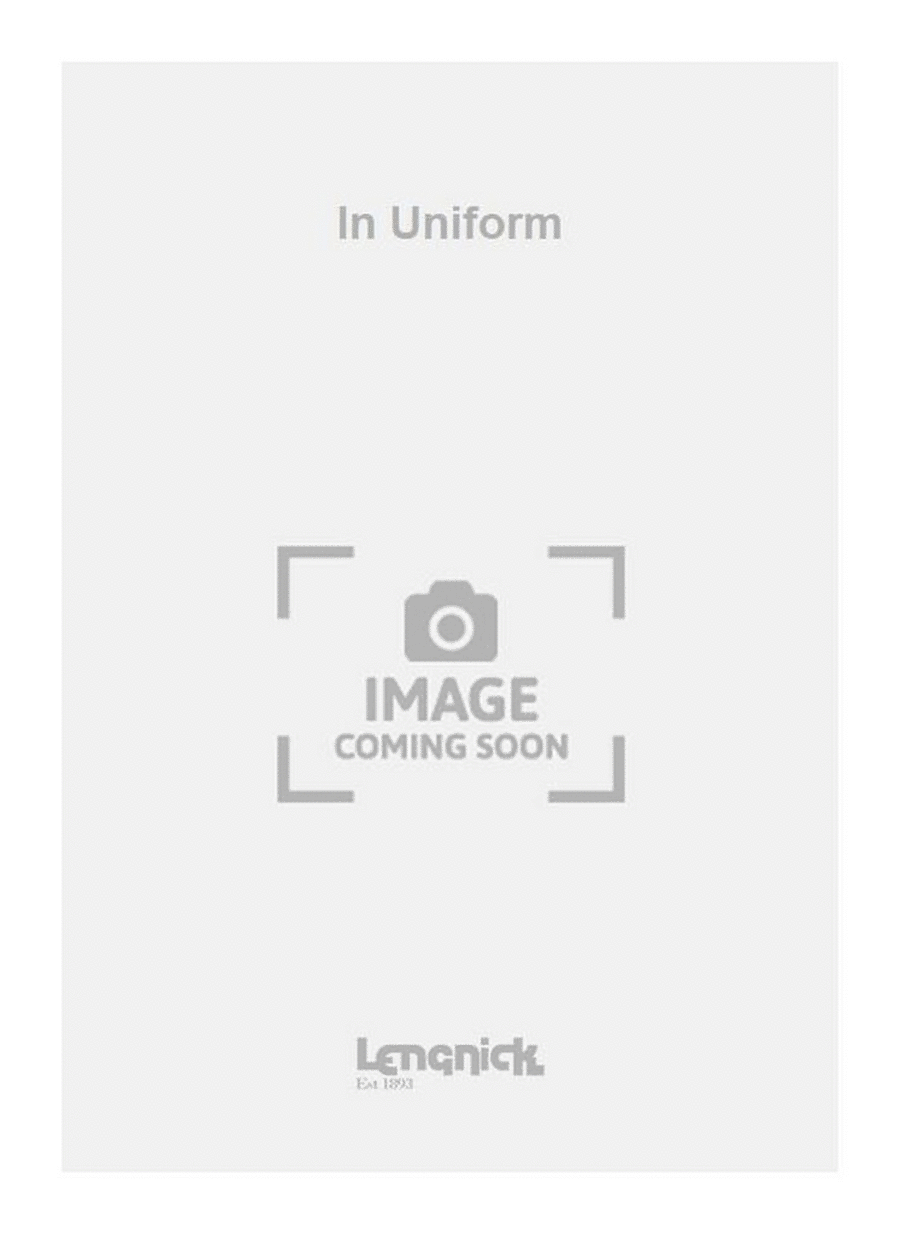 In Uniform Piano scores gallery preview page 1