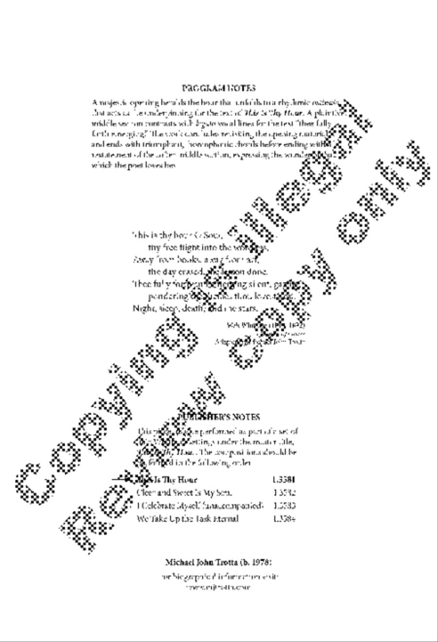 This Is Thy Hour This Is Thy Hour Divisi scores gallery preview page 2