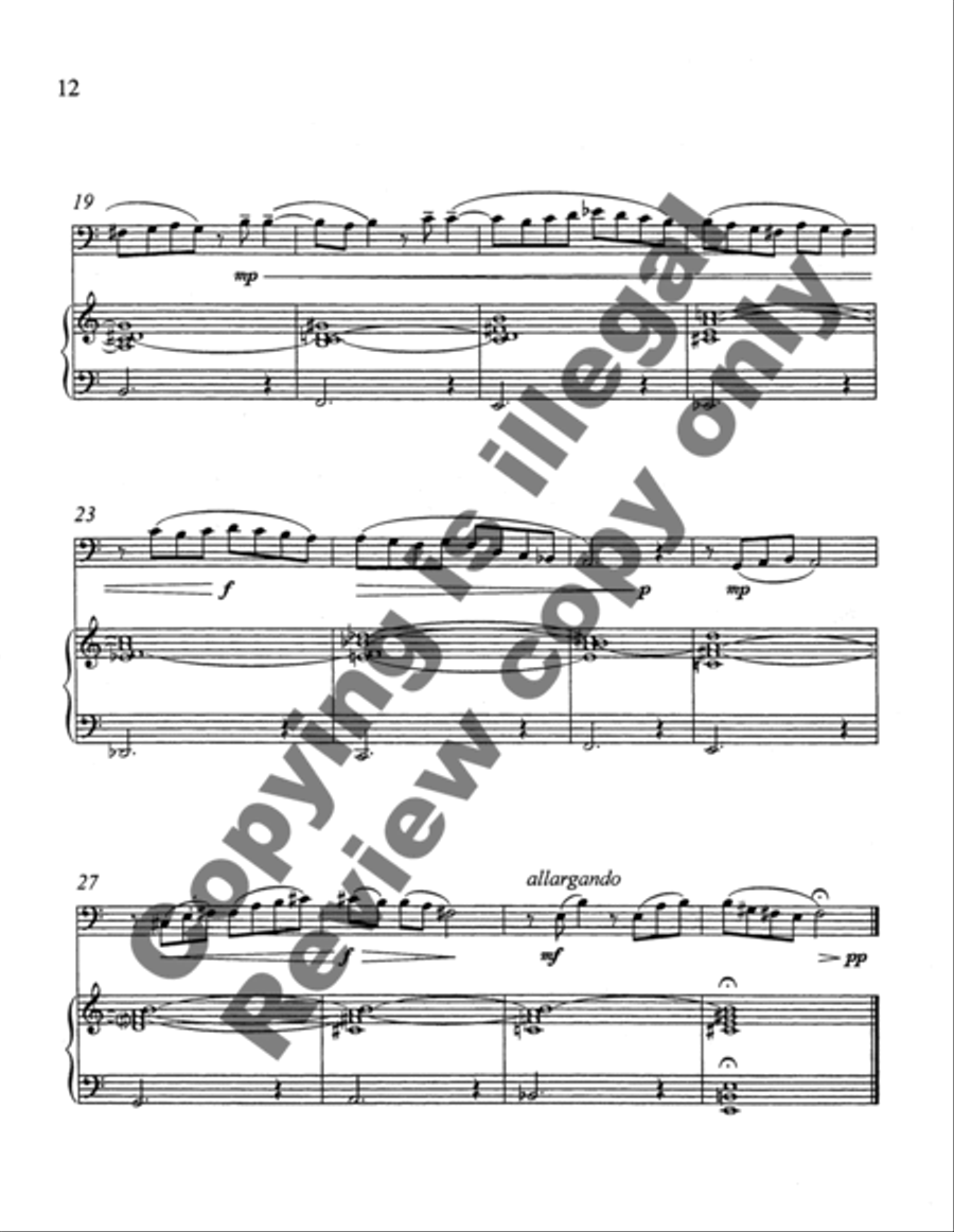 Humoresques Bassoon scores gallery preview page 10