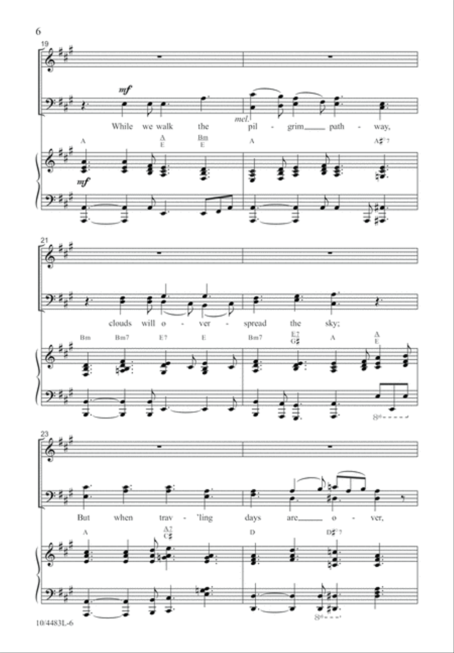 When We All Get to Heaven 4-Part scores gallery preview page 6
