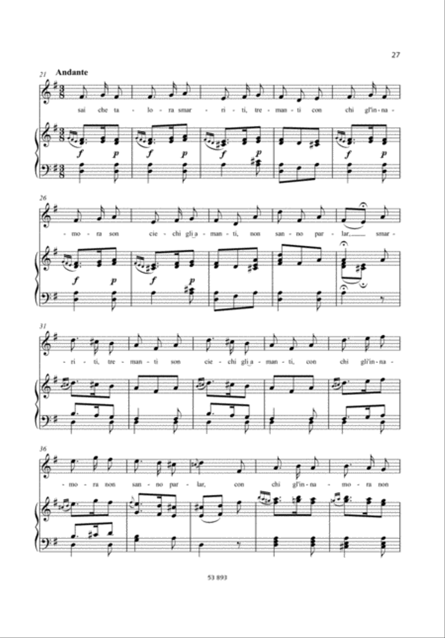 Aria di Amore Aria di Amore Soprano Voice scores gallery preview page 2