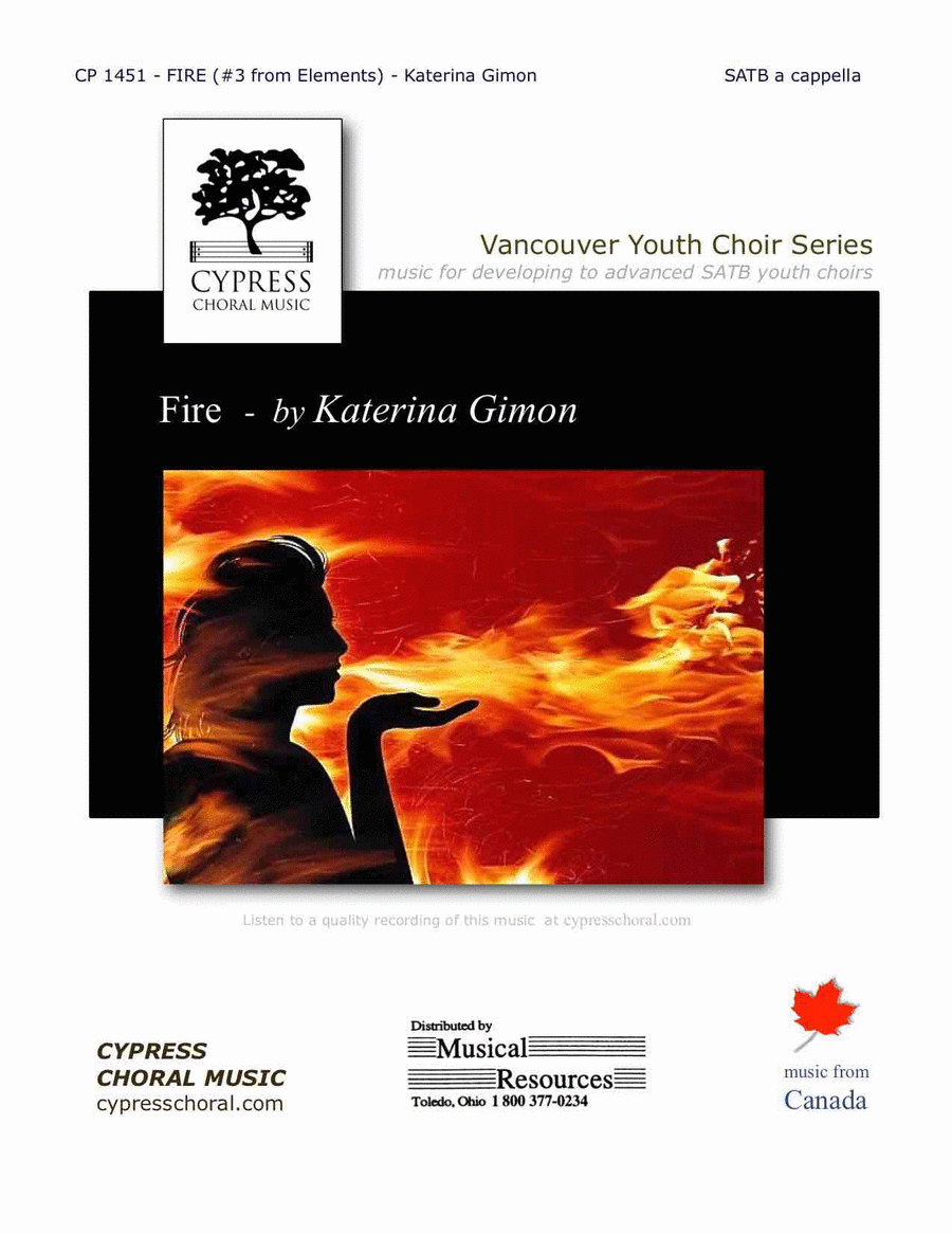 Fire 4-Part scores gallery preview page 1