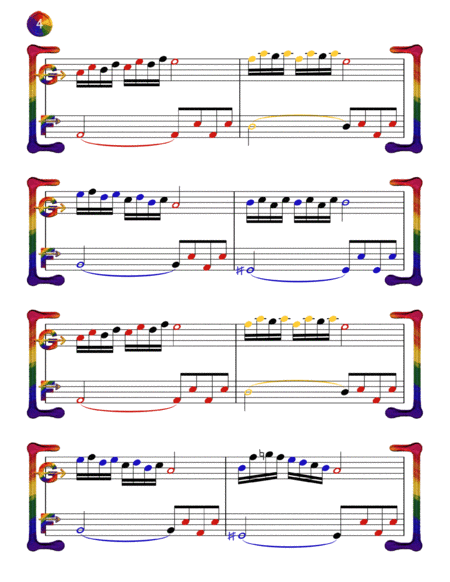 Hatikvah - Three variations for easy piano image number null
