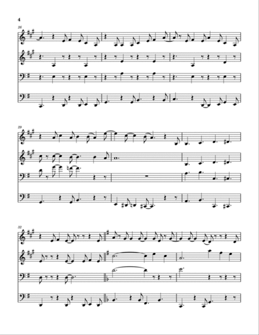 Independently Owned Independently Owned Brass Quartet scores gallery preview page 5