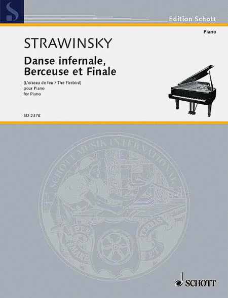 Firebird Selections by Igor Stravinsky Piano Solo - Sheet Music