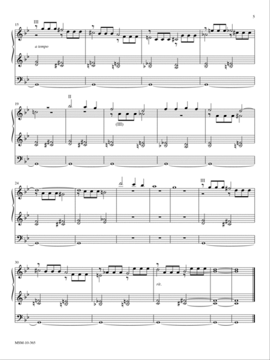 Good Friday Reflections Organ scores gallery preview page 5