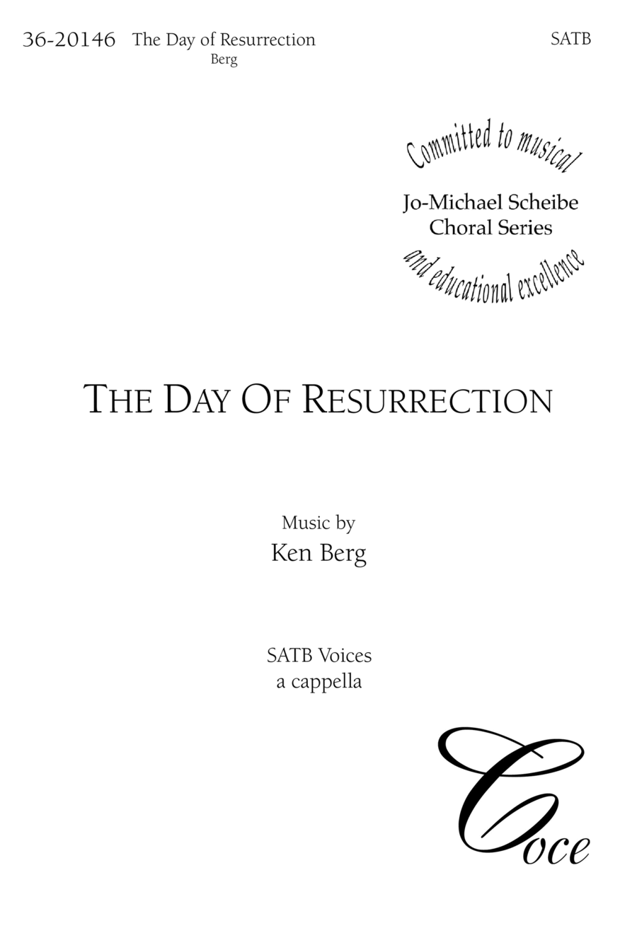 The Day Of Resurrection The Day Of Resurrection 4-Part scores gallery preview page 1