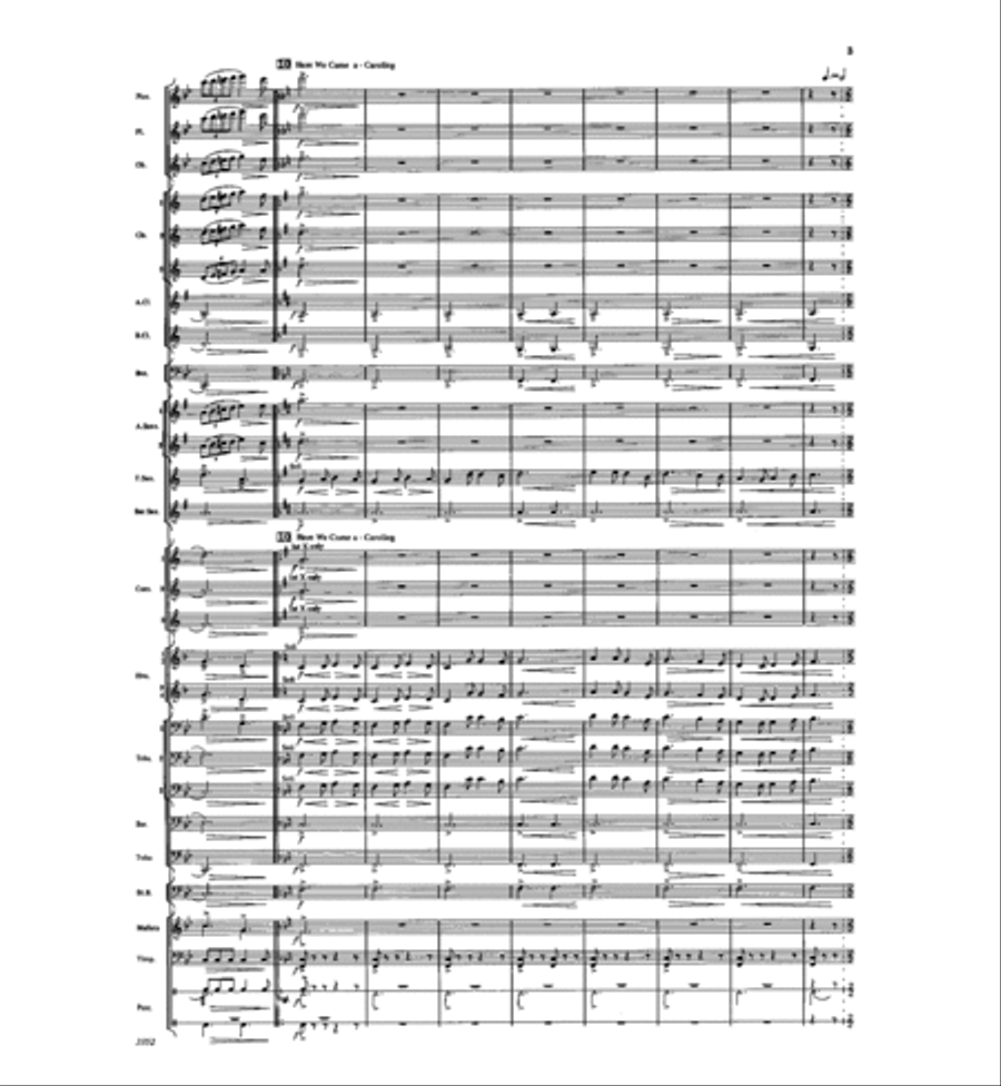 Yuletide Fete Concert Band scores gallery preview page 3