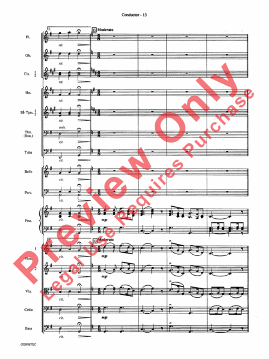 Christmas Sing-a-Long Full Orchestra scores gallery preview page 16