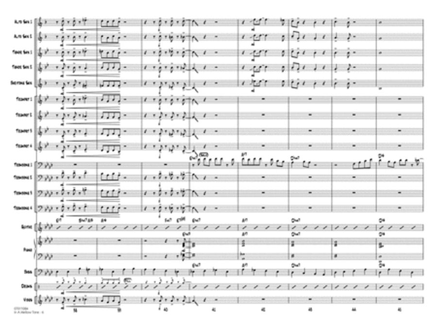 In a Mellow Tone (arr. Mark Taylor) - Full Score
