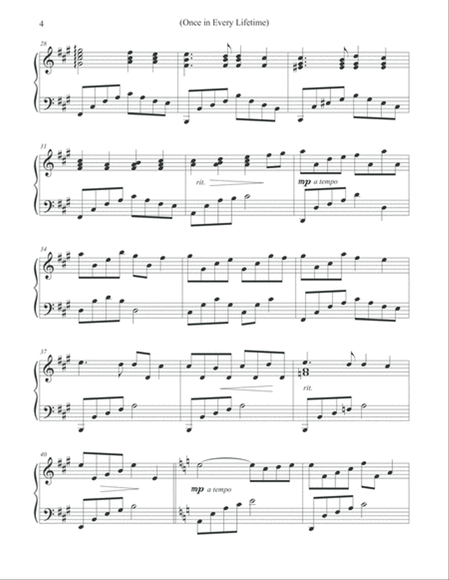 Heart Piano Piano Solo scores gallery preview page 4