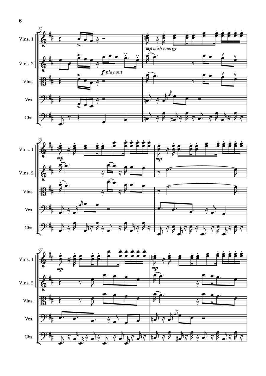 Bad Guy Bad Guy String Orchestra scores gallery preview page 6