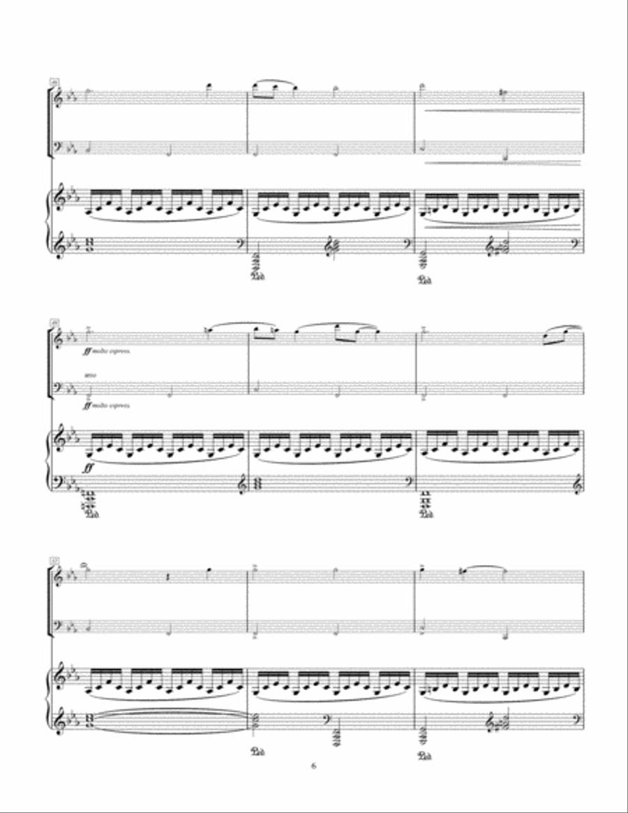 The Sundials: II; Pereunt et Imputantur (They pass and are counted) String Trio scores gallery preview page 6