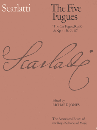 Book cover for The Five Fugues