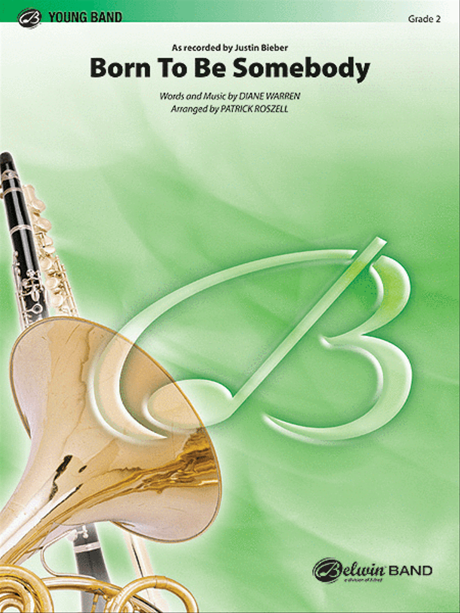 Born to Be Somebody Concert Band scores gallery preview page 1