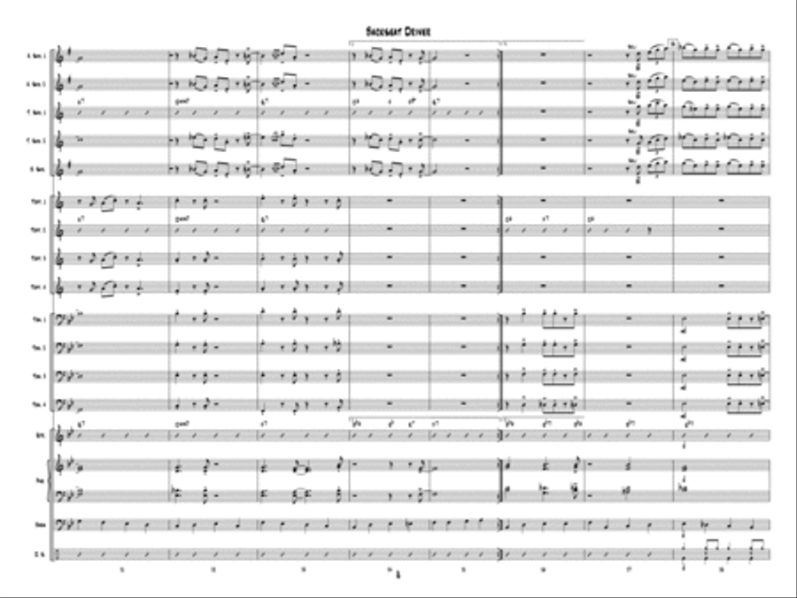 Backseat Driver Jazz Ensemble scores gallery preview page 8
