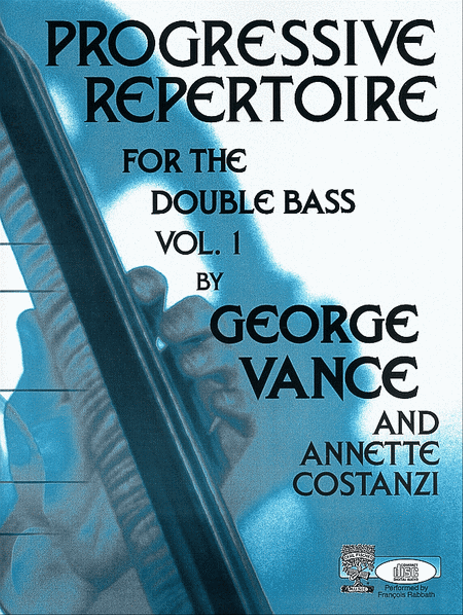 Progressive Repertoire for the Double Bass - Volume 1 Double Bass scores gallery preview page 1