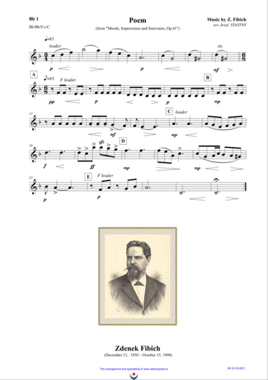 Poem Brass Ensemble scores gallery preview page 2