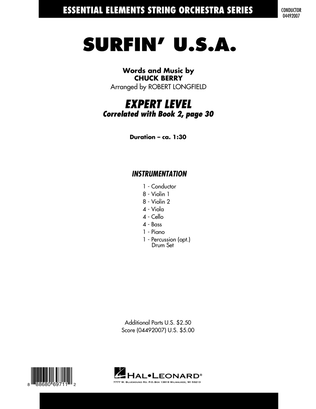 Surfin' U.S.A. - Conductor Score (Full Score)