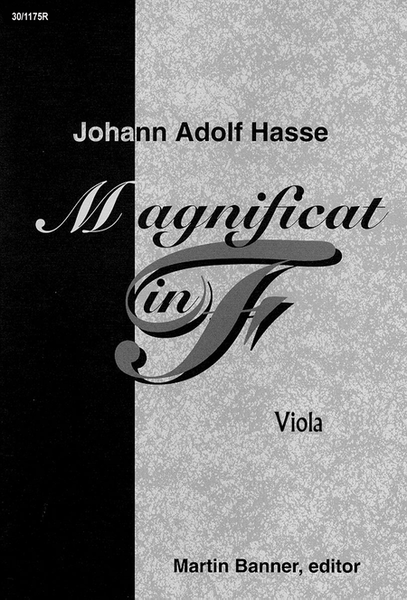 Magnificat in F - Viola