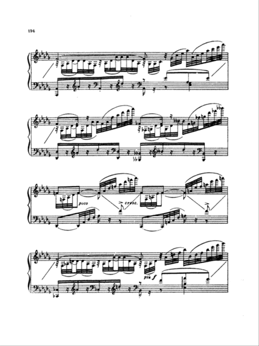 Tchaikovsky: Eighteen Piano Pieces, Op. 72; Aveu Passionne; Valse, Op. 40, No. 9, 1st Version Piano Solo scores gallery preview page 5