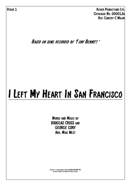 I Left My Heart In San Francisco